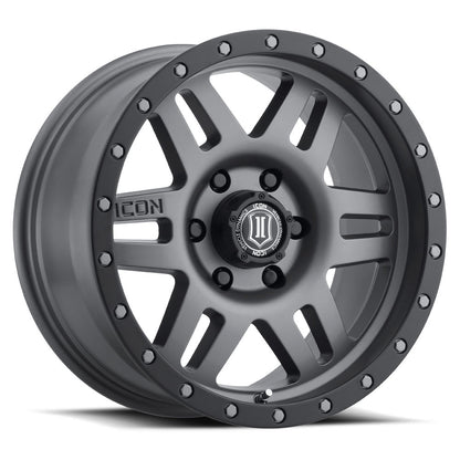 ICON Alloys SIX SPEED TITANIUM - 17 X 8.5 / 6 X 5.5 / 25MM / 5.75" BS 1417858357TT