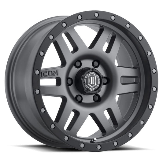 ICON Alloys SIX SPEED TITANIUM - 17 X 8.5 / 6 X 5.5 / 25MM / 5.75" BS 1417858357TT