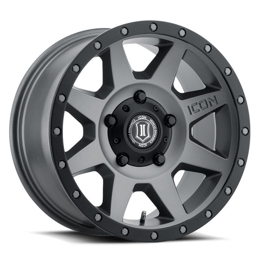 ICON Alloys REBOUND TITANIUM -18 X 9 / 5 X 150 / 25MM / 6" BS 1818905560TT