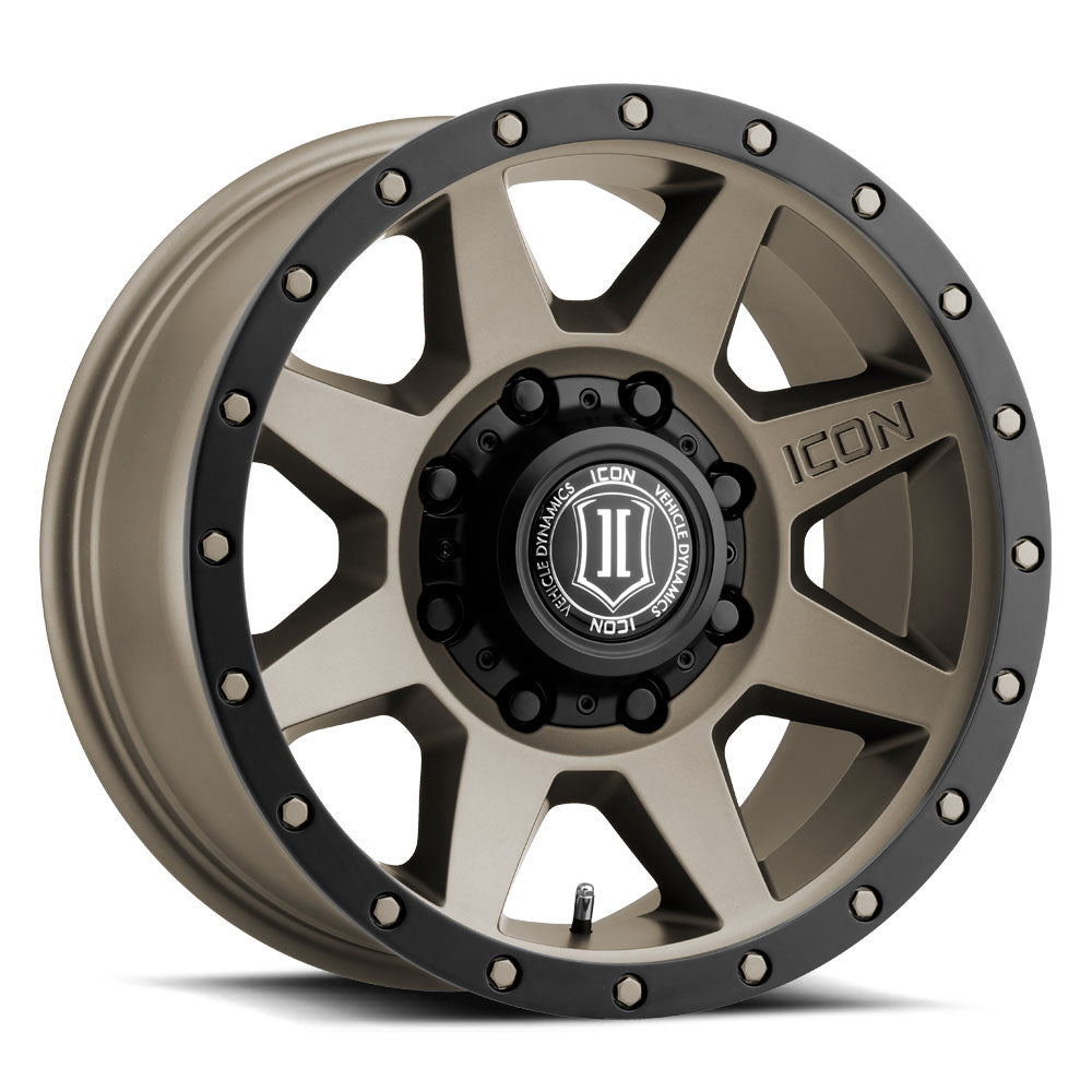 ICON Alloys REBOUND HD TITANIUM - 17 X 8.5 / 8 X 170 / 6MM / 5" BS 1817858150TT