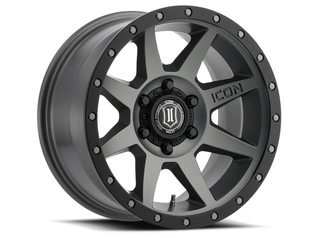ICON Alloys REBOUND TITANIUM -18 X 9 / 6 X 135 / 6MM / 5.25" BS 1818906352TT