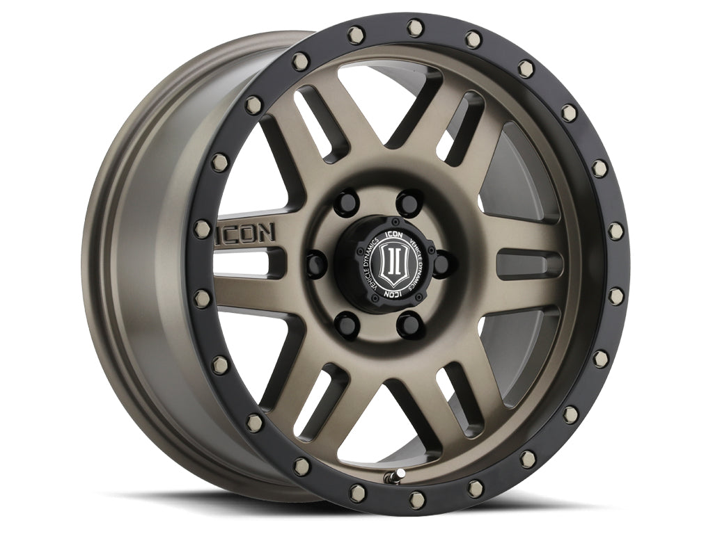 ICON AlloysS SIX SPEED BRONZE - 17 X 8.5 / 5 X 150 / 25MM / 5.75" BS 1417855557BR