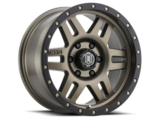 ICON Alloys SIX SPEED BRONZE - 17 X 8.5 / 5 X 5 / -6MM / 4.5" BS 1417857345BR