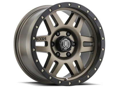 ICON Alloys SIX SPEED BRONZE - 17 X 8.5 / 6 X 5.5 / 25MM / 5.75" BS 1417858357BR