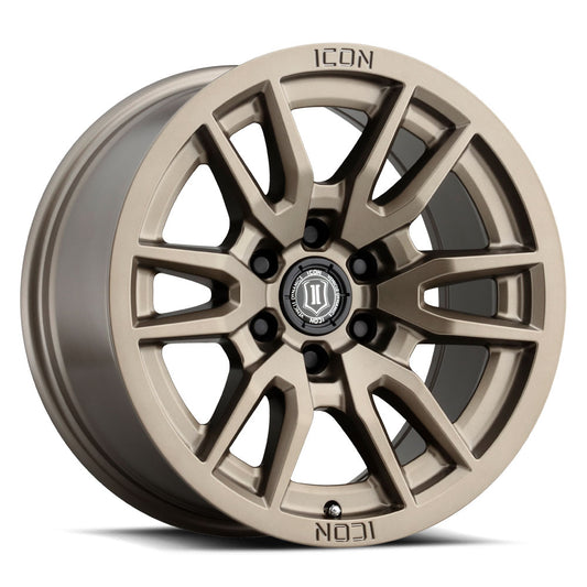 ICON Alloys VECTOR 6 BRONZE - 17 X 8.5 / 6 X 135 / 6MM / 5" BS 2417856350BR