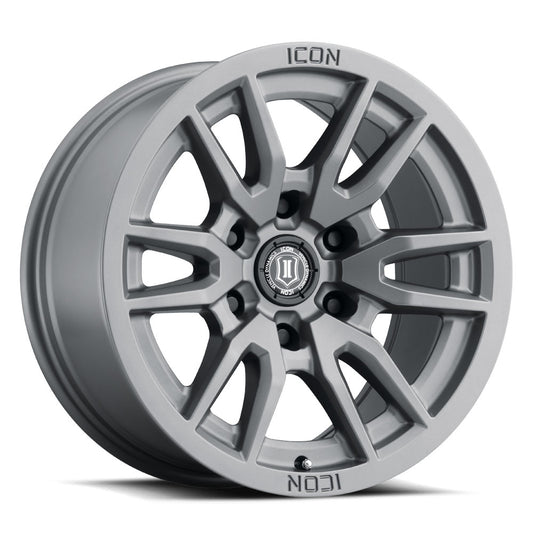 ICON Alloys VECTOR 6 TITANIUM - 17 X 8.5 / 6 X 5.5 / 0 MM / 4.75" BS 2417858347TT