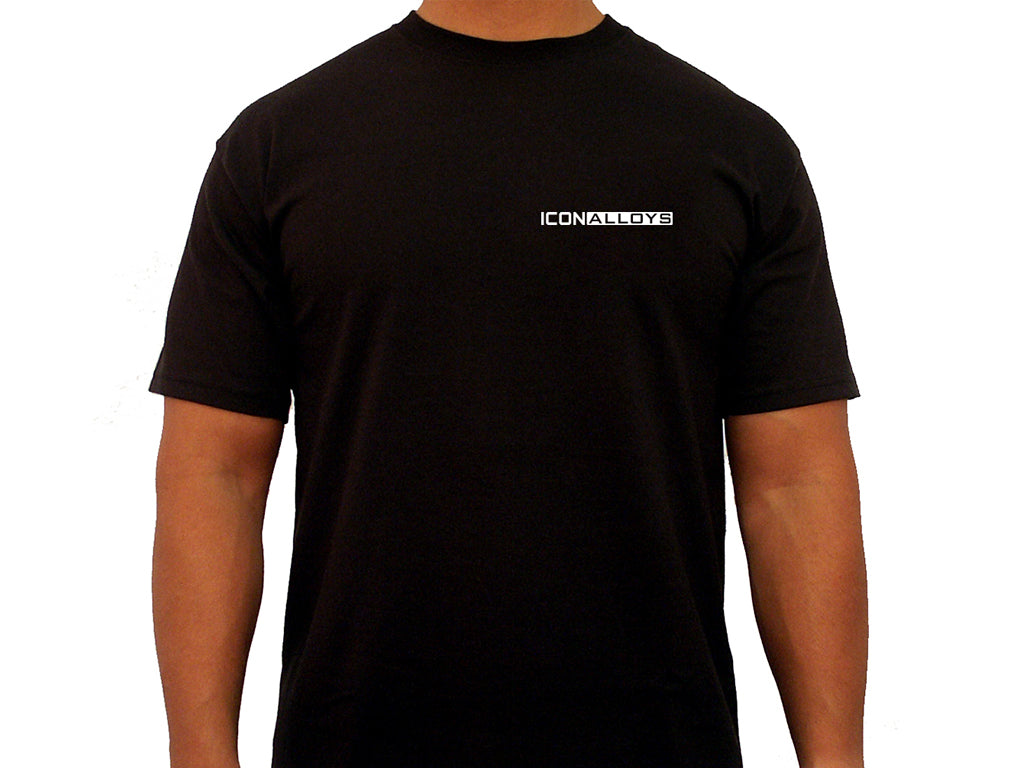ICON Alloys ICONALLOY-TEE-STD-BLK-XL ICONALLOY-TEE-STD-BLK-XL