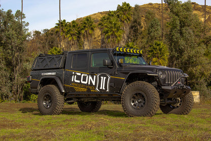 ICON Impact Series Offroad Armor 20-UP JEEP JT PRO SERIES FRAME MOUNT SLIDERS 25172
