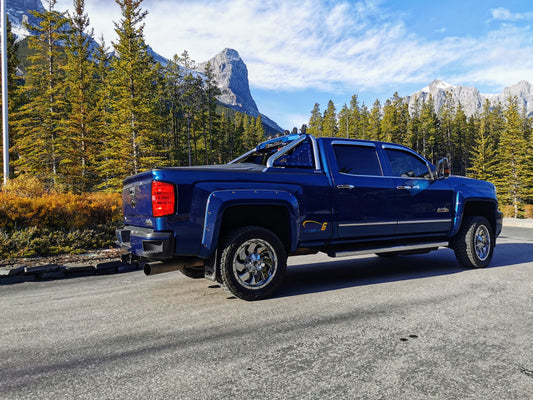 Go Rhino 911600PS Sport Bar 2.0 With Power Actuated Retractable Light Mount Polished Stainless Steel