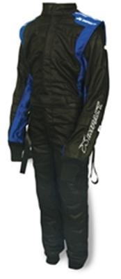 Suit D/L Mini Racer 1 pc Medium Blk / Blue