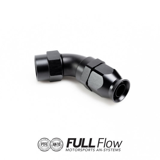 Nuke Performance Full Flow PTFE Hose End Fitting 60 Degree AN-10 810-06-110