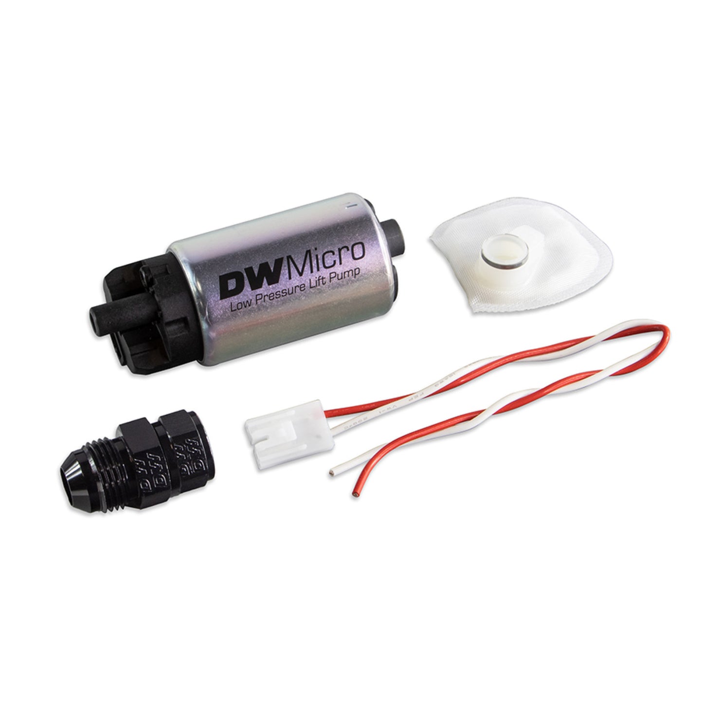 Deatschwerks DWMicro series, -8AN 210lph low pressure lift fuel pump DEW-9-110-1057