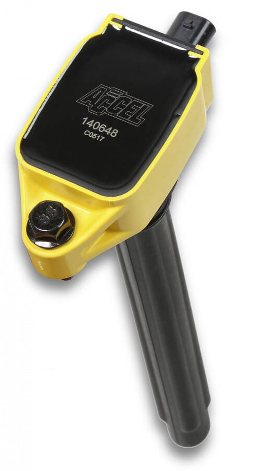 ACCEL Ignition Coil - SuperCoil - 2011-2016 Mopar -3.6L V6 - Yellow - Individual 140648