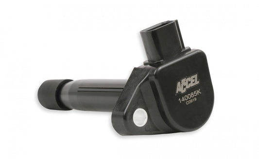 ACCEL Ignition Coil - Honda and Acura 3.0, 3.2, 3.5L, 6-cylinder, Black, Individual 140085K