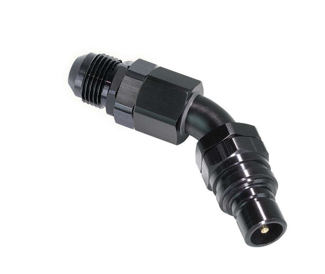 8an 45-deg Male Fitting Plug Non-Valved