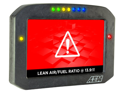 AEM CD-7 Carbon Flat Panel Digital Racing Dash Display - Non-Logging / Non-GPS 30-5700F
