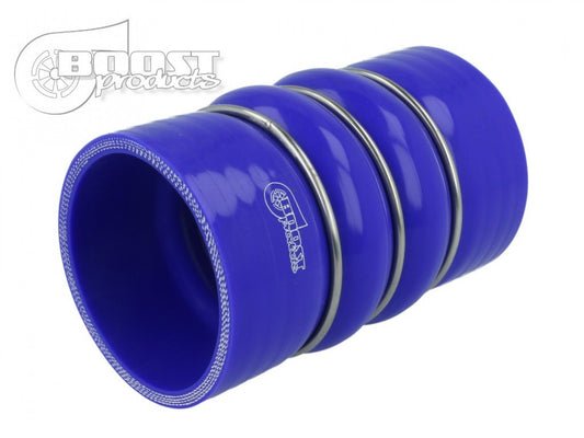 BOOST products Silicone Coupler with Double Hump, 60mm (2-3/8") ID, Blue '3272200600