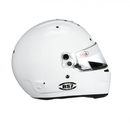 Bell RS7 Racing Helmet White Size 2XS '1310001