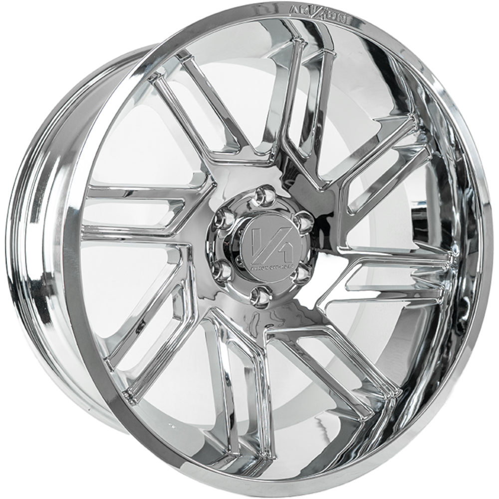 DaVinci Off Road Wheels Chrome 26x14 Left 6x5.5 -81 108mm