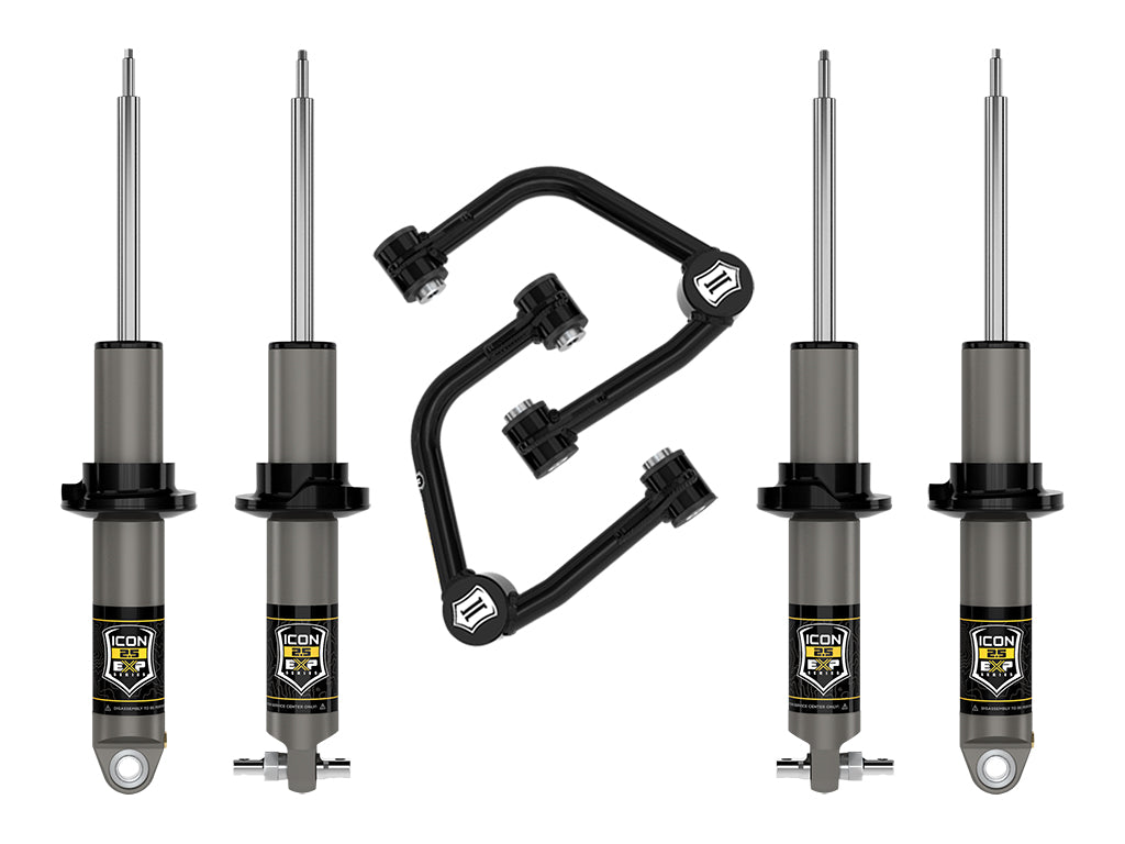 ICON Vehicle Dynamics 21-UP BRONCO HOSS 1.0 PKG 1.5-3" LIFT STAGE 2 SUSPENSION SYSTEM TUBULAR K40002T