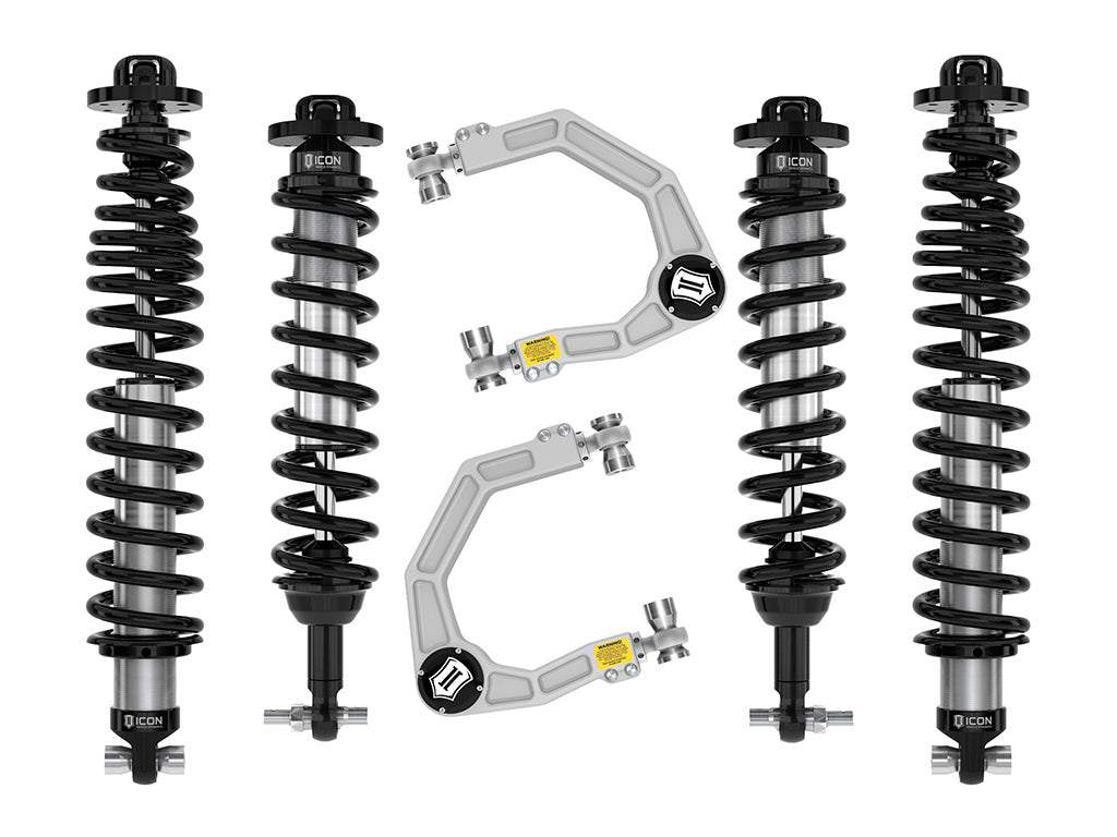 ICON Vehicle Dynamics 21-UP BRONCO NON-SASQUATCH 3-4" LIFT STAGE 3 SUSPENSION SYSTEM BILLET K40003