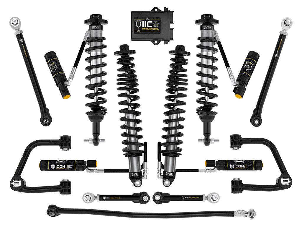 ICON Vehicle Dynamics 21-UP BRONCO SASQUATCH 2-3" LIFT STAGE 8 SUSPENSION SYSTEM TUBULAR K40018T