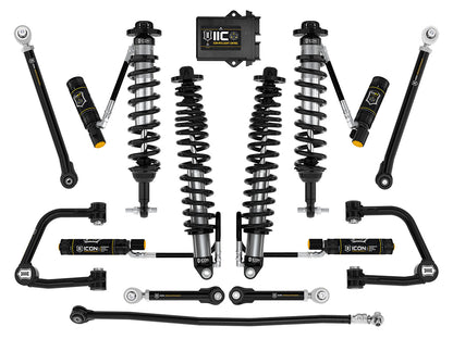 ICON Vehicle Dynamics 21-UP BRONCO SASQUATCH 2-3" LIFT STAGE 8 SUSPENSION SYSTEM TUBULAR K40018T
