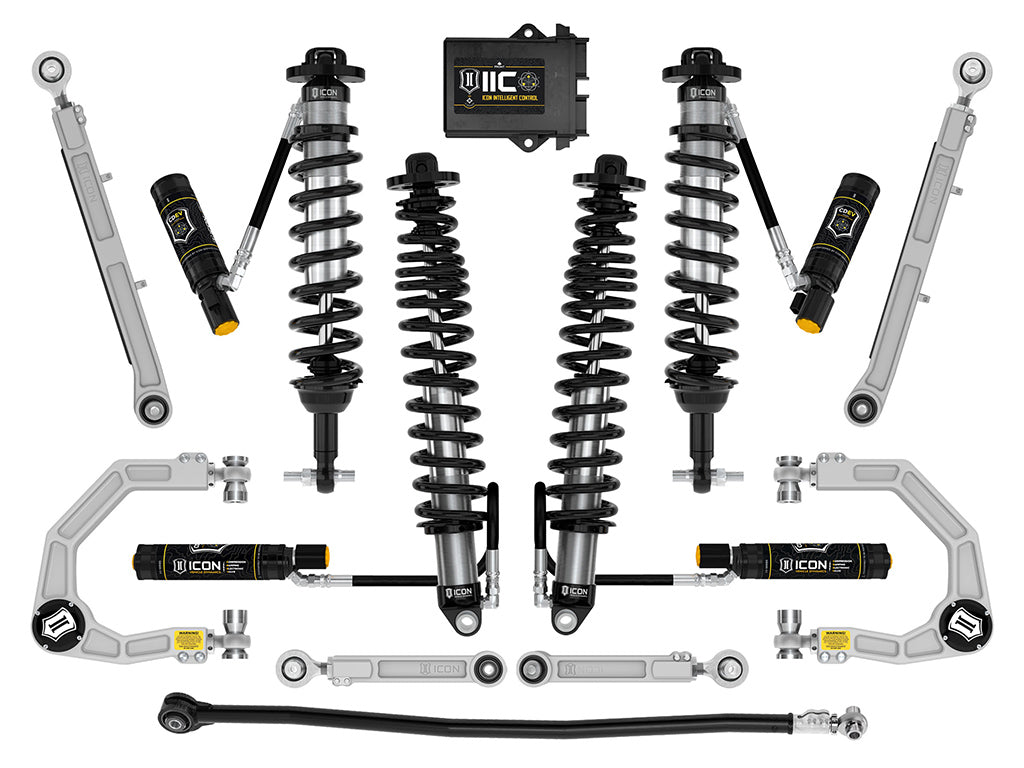ICON Vehicle Dynamics 21-UP BRONCO SASQUATCH 2-3" LIFT STAGE 8 SUSPENSION SYSTEM BILLET K40018