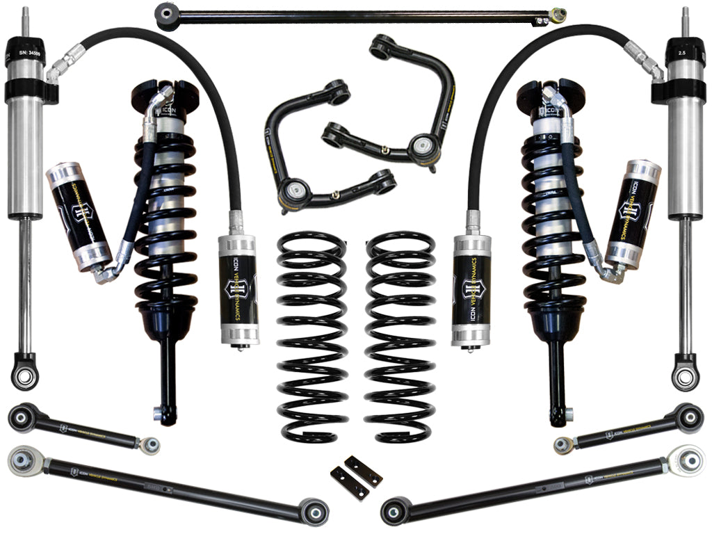 ICON Vehicle Dynamics 10-UP GX460 0-3.5" STAGE 6 SUSPENSION SYSTEM W TUBULAR UCA K53186T