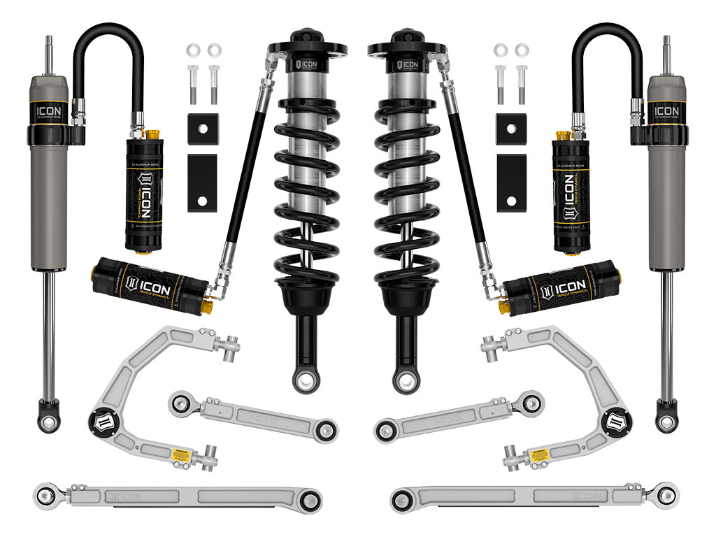 ICON Vehicle Dynamics 22-23 Toyota Tundra 1.25-3.5" Lift Stage 10 2.5 Suspension System Billet K53200
