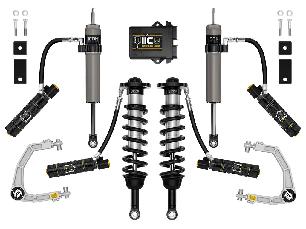 ICON Vehicle Dynamics 22-23 Toyota Tundra 1.25-3.5" Lift Stage 12 2.5 Suspension System Billet K53202