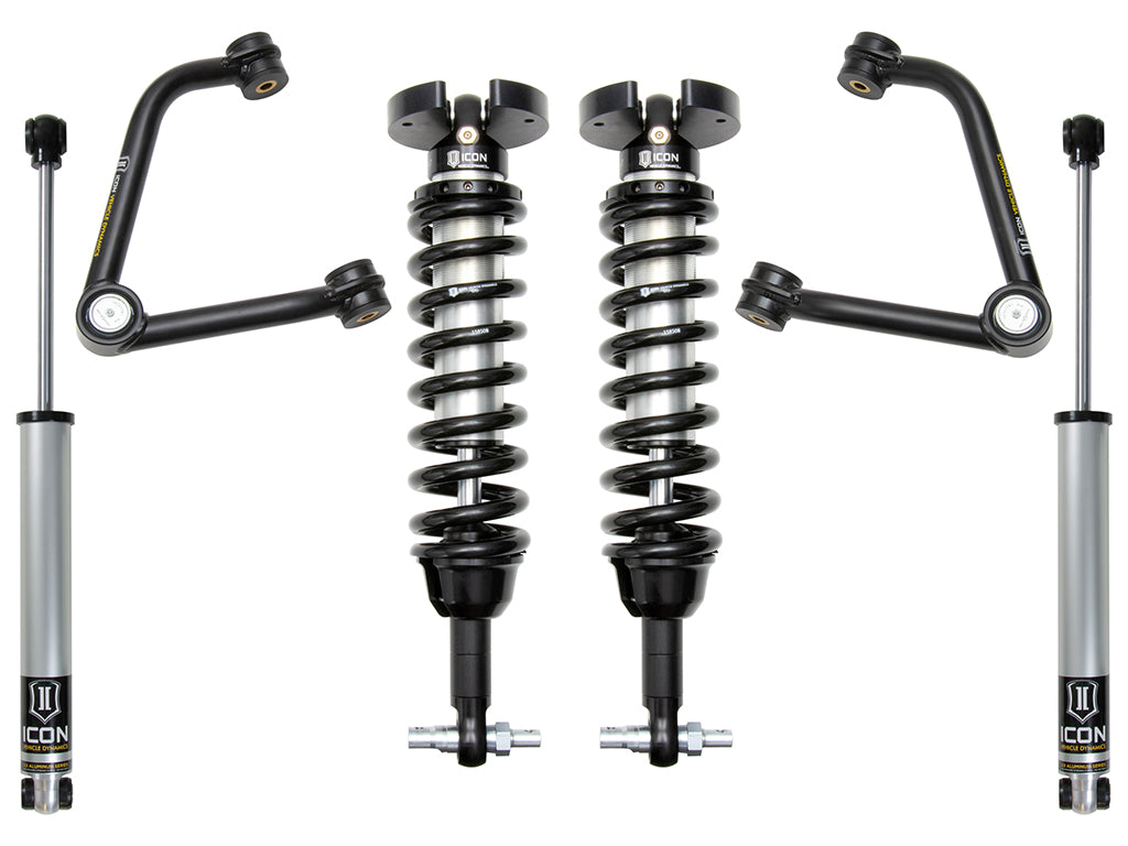 ICON Vehicle Dynamics 2019-2023 GM 1500 1.5-3.5" Lift Stage 2 Suspension System Tubular UCA K73062T