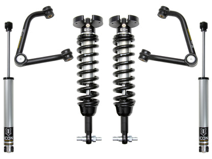 ICON Vehicle Dynamics 2019-2023 GM 1500 1.5-3.5" Lift Stage 2 Suspension System Tubular UCA K73062T