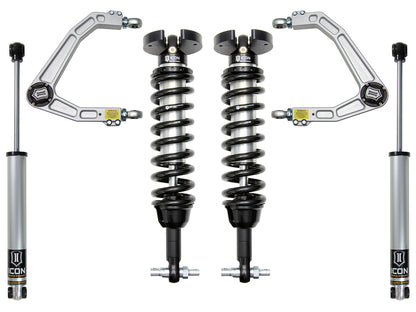 ICON Vehicle Dynamics 2019-2023 GM 1500 1.5-3.5" Lift Stage 2 Suspension System Billet UCA K73062