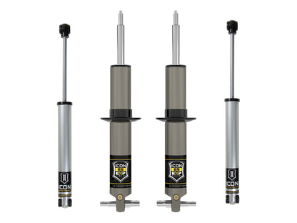 ICON Vehicle Dynamics 19-23 GM 1500 2.375-3.75" Lift Stage 1 EXP Suspension System K73071