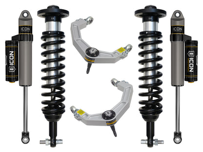 ICON Vehicle Dynamics 21-23 Ford F150 4WD 0-2.75" Lift Stage 3 Suspension System Billet UCA K93113