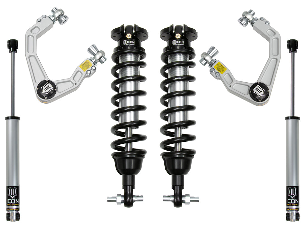 ICON Vehicle Dynamics 2019-2021 Ford Ranger 0-3.5" Lift Stage 2 Suspension System Billet UCA K93202