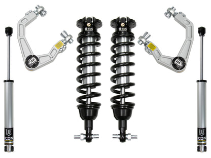 ICON Vehicle Dynamics 2019-2021 Ford Ranger 0-3.5" Lift Stage 2 Suspension System Billet UCA K93202