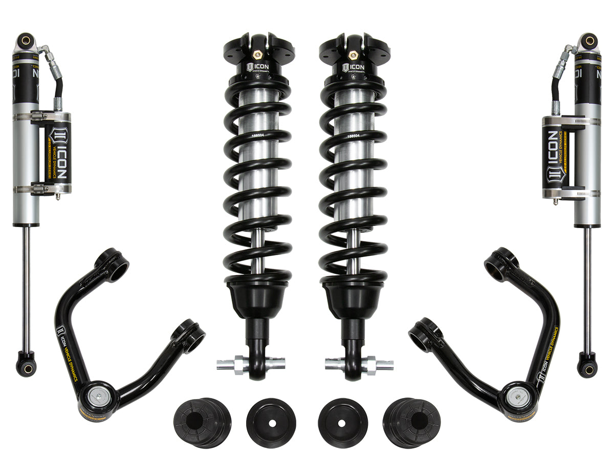 ICON Vehicle Dynamics 2019-2021 Ford Ranger 0-3.5" Lift Stage 3 Suspension System Tubular UCA K93203T
