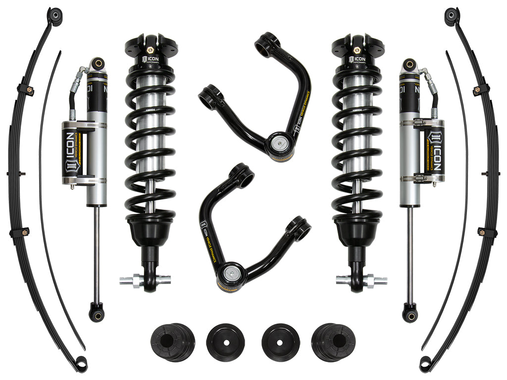 ICON Vehicle Dynamics 2019-2021 Ford Ranger 0-3.5" Lift Stage 7 Suspension System Tubular UCA K93206T