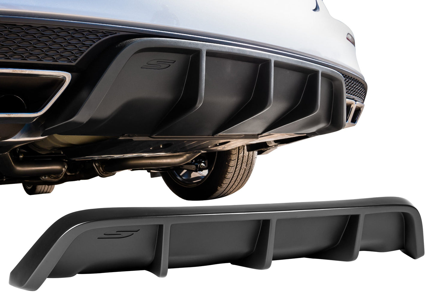 2019-2021 Nissan Maxima Rear Diffuser [Unpainted] - KB12846