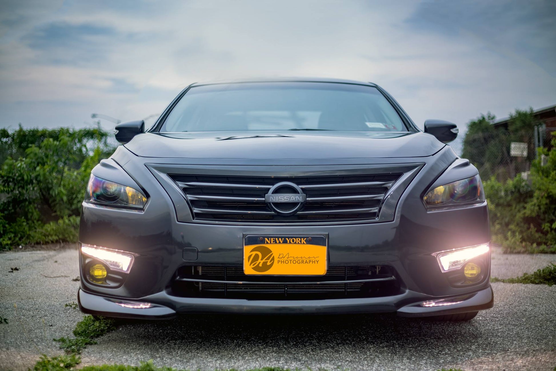 2013-2015 Nissan Altima - Front Lip Spoiler - KB13142