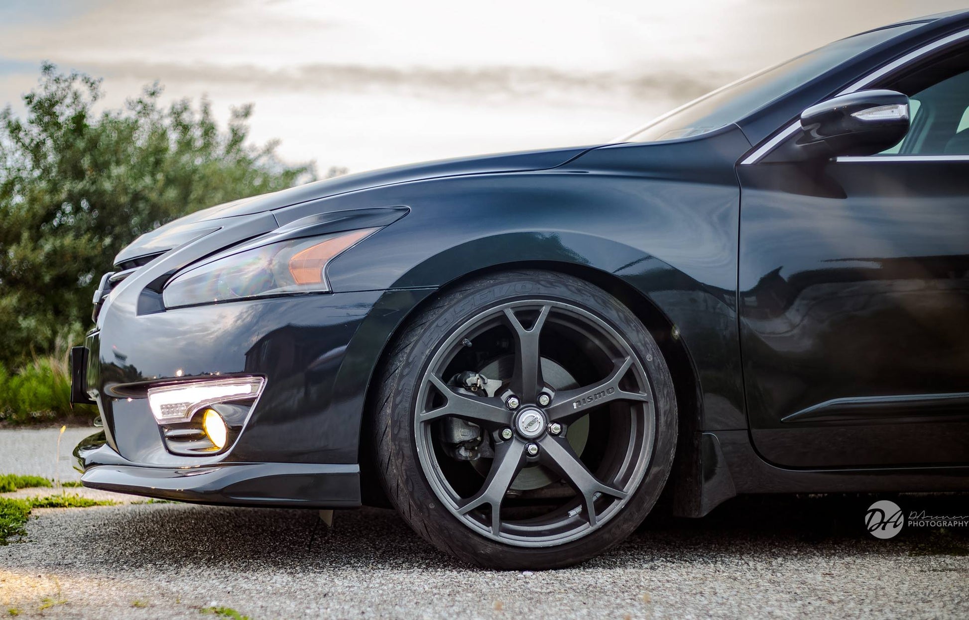 2013-2015 Nissan Altima - Front Lip Spoiler - KB13142