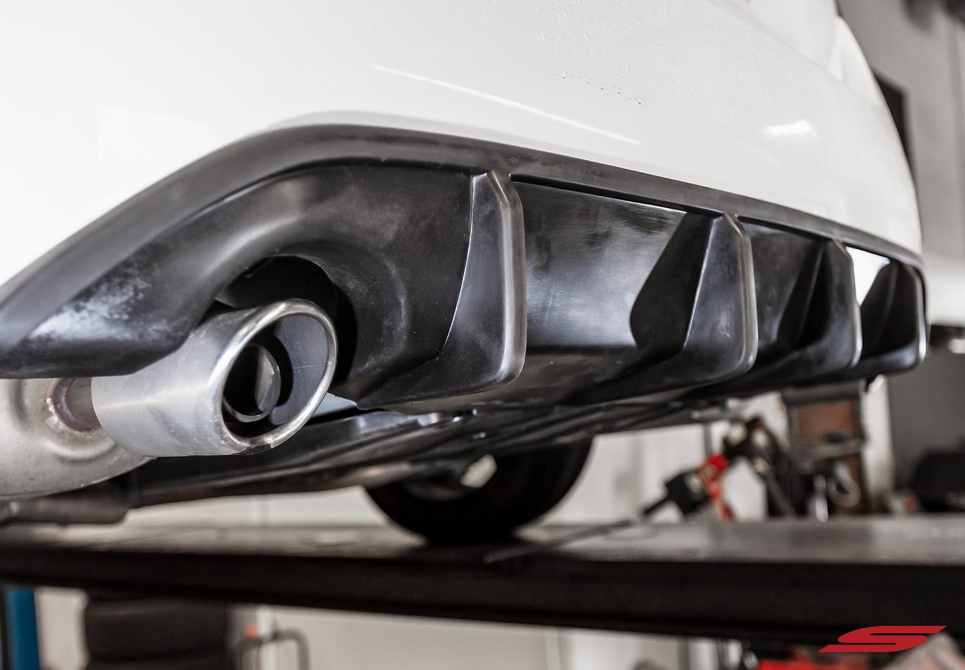 2013-2015 Nissan Altima Rear Diffuser [Matte Black] - KB13145MB
