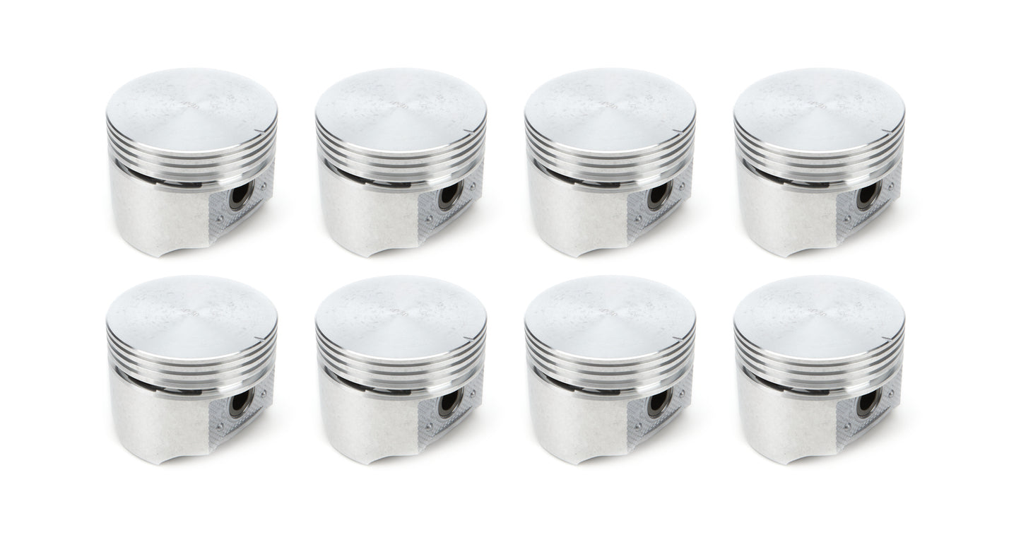 SBF Flat Top Piston Set 3.830 Bore
