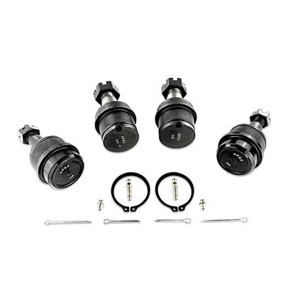 Heavy Duty Ball Joint Kit (upper is Knurled) Fits: 06-08 Ram 1500 03-13 Ram 2500 03-10 Ram 3500 2WD 4WD Apex Chassis KIT101K-JJSP