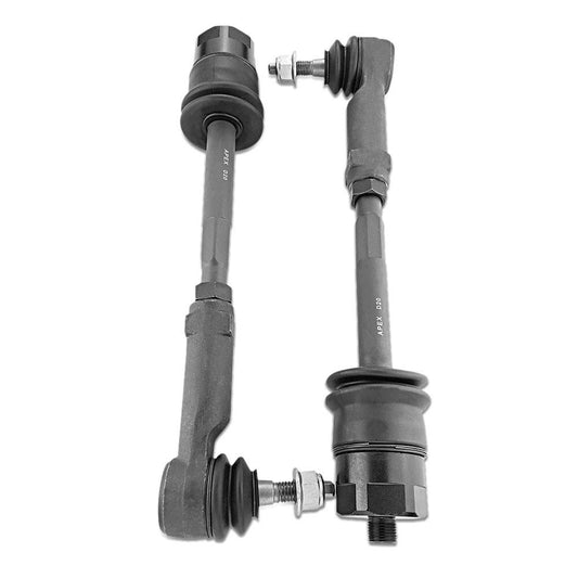Apex Chassis Heavy Duty Tie Rod Assembly Fits: 01-06 Chevy Silverado/Suburban/Sierra 1500 HD/2500/3500 01-13 GMC Yukon XL 2500 02-06 Avalanche 2500 Includes: Left & Right Inner & Outer Tie Rod