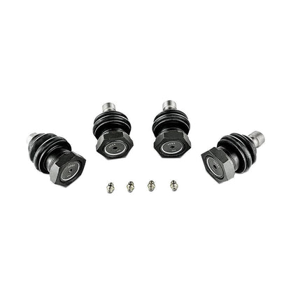 Apex Chassis Heavy Duty Ball Joint Kit Fits: 14-20 Polaris RZR XP 1000/RZR XP 4 1000/RZR XP Turbo/RZR XP 4 Turbo/RZR XP Turbo S Includes: 2 Upper/2 Lower KIT112-JJSP