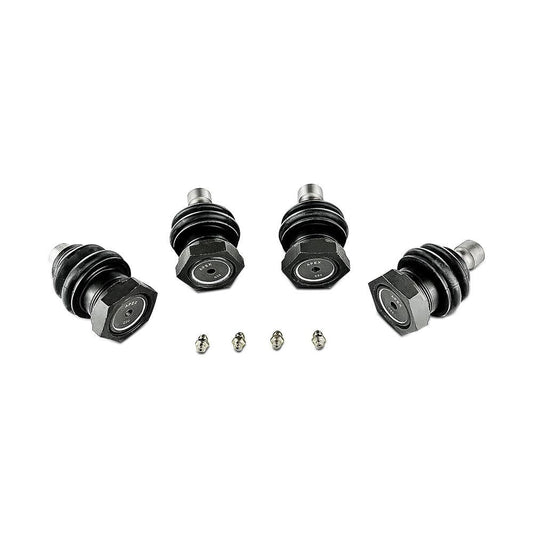 Apex Chassis Heavy Duty Ball Joint Kit Fits: 14-20 Polaris RZR XP 1000/RZR XP 4 1000/RZR XP Turbo/RZR XP 4 Turbo/RZR XP Turbo S Includes: 2 Upper/2 Lower KIT112-JJSP