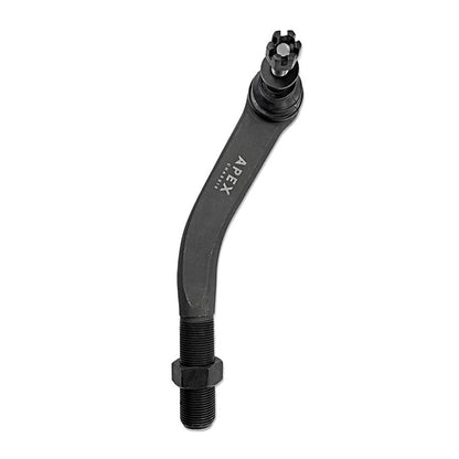 Apex Chassis Heavy Duty Tie Rod & Drag Link Assembly Black Anodized Aluminum Fits: 07-18 Jeep Wrangler JK JKU Rubicon Sahara Sport. This FLIP kit fits vehicles w/ a lift exceeding 3.5". This kit requires drilling the knuckle. KIT135-YesFlip-JJSP